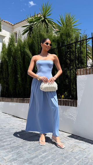 Bandeau maxi dress