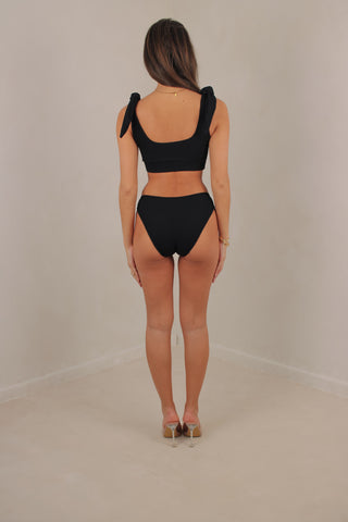 Kady Tie shoulder bikini set