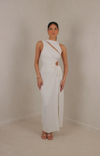 Phoenix Asymmetrical maxi dress