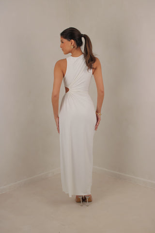 Phoenix Asymmetrical maxi dress