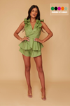 LULA WRAP TOP & SHORT CO-ORD SET