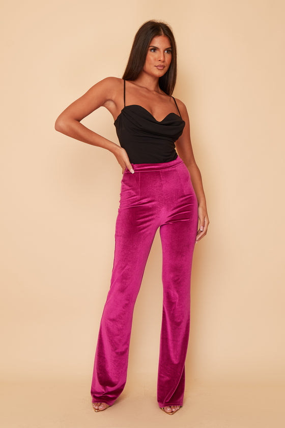Perfect flares Velvet Trousers