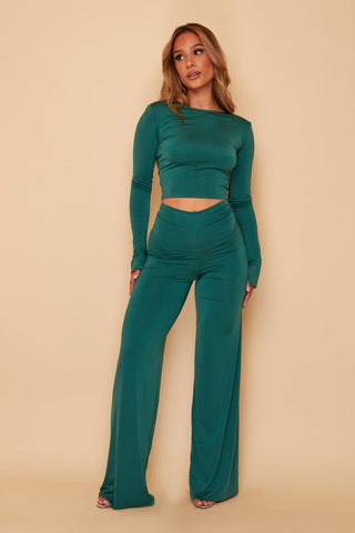 SALE PIPER TROUSERS FOREST 6-8