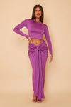 Sale Sapphire Co-Ord Set Purple