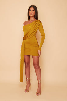  Sale Cassie Mini Dress Mustard