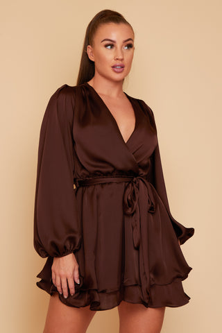 New Colour Madison Dress with oversized Sleeves