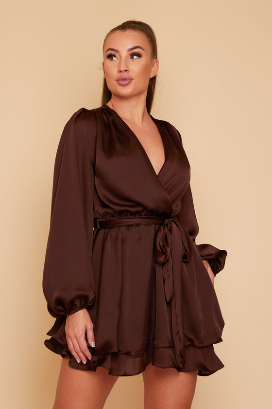 New Colour Madison Dress with oversized Sleeves
