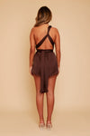SALE CHOCOLATE FLORENCE MULTIWAY PLAYSUIT SIZE 12-14