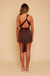 Florence Multiway Playsuit Chocolate (READY TO SHIP)