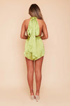LIME FLORENCE MULTIWAY PLAYSUIT (READY TO SHIP)
