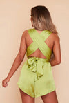SALE LIME FLORENCE MULTIWAY PLAYSUIT SIZE 6