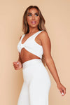 Ivory Rea Top & Zara Trouser Co-ord Set (RTS)
