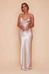 Sale champagne bridal / prom dress size 8