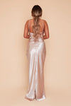 Sale champagne bridal / prom dress size 8