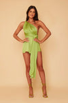 SALE LIME FLORENCE MULTIWAY PLAYSUIT SIZE 10