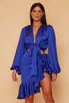 Amber Top & Ruby Wrap Skirt Co-rd Set
