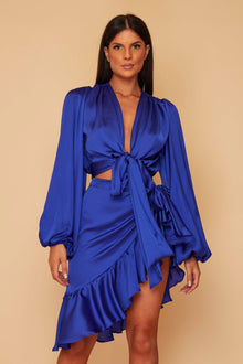  Amber Top & Ruby Wrap Skirt Co-rd Set