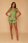 LULA WRAP TOP & SHORT CO-ORD SET
