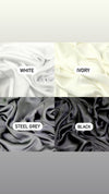 Aria Co Ord Silky Wrap Top & Wrap skirt (More Colours Available)