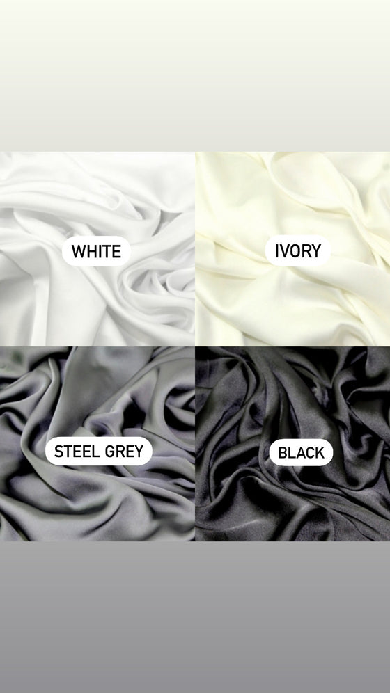 Aria Co Ord Silky Wrap Top & Wrap skirt (More Colours Available)