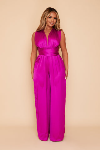 FLORENCE MULTIWAY LONG LEG JUMPSUIT