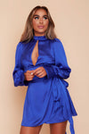 Lydia Open Back High Neck Top