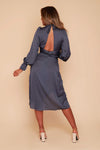 Lydia Open Back High Neck Top