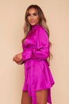 Lydia Open Back High Neck Top